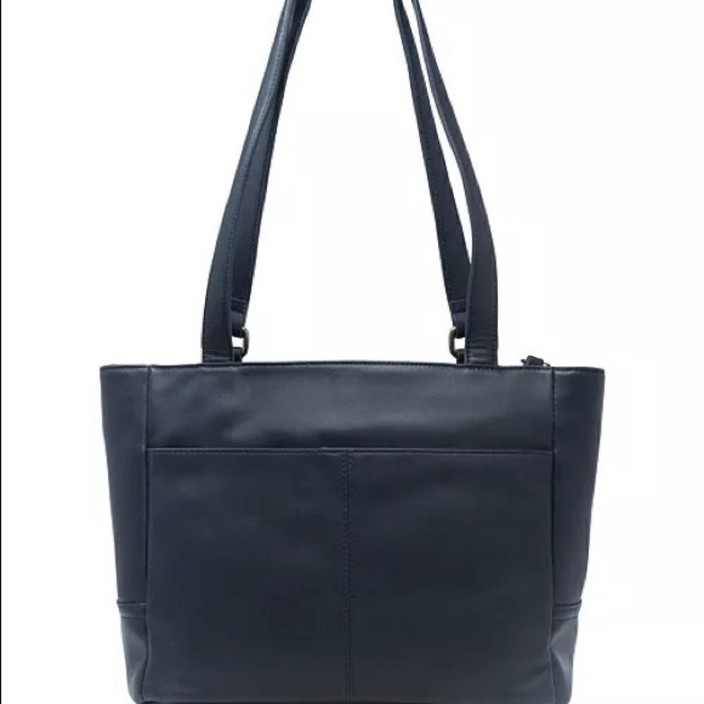 NWOT GIANIBERNINI leather black handbag - Picture 2 of 13